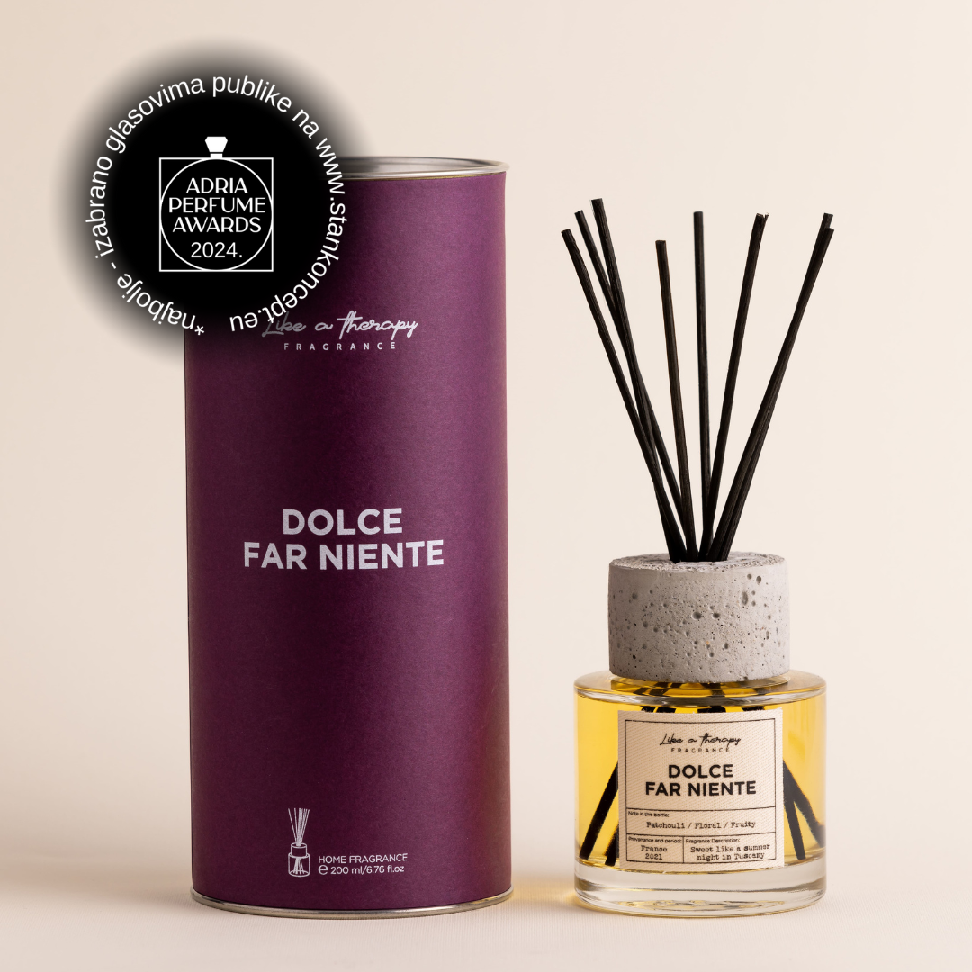 dolce far niente prirodni parfemski miris za prostor najbolji adria perfume awards